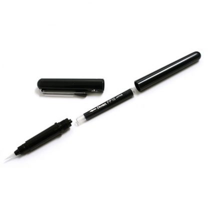 Pentel Pocket Brush Pen (with 2 Black ink cartridges) - Image 2