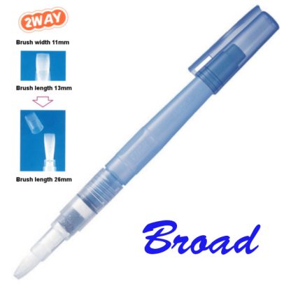 ZIG Kuretake BrusH2O Water Brush Pen : 2 way brush - Extra large - Image 3