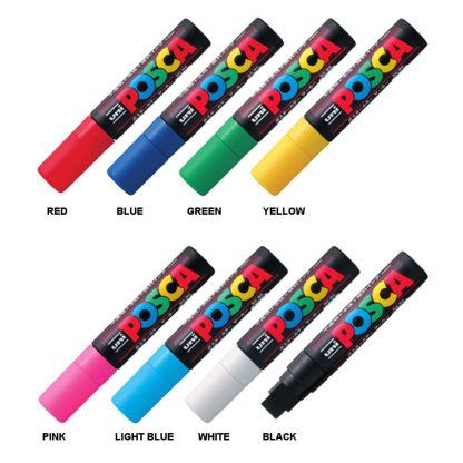 Uniball Posca PC-17K 8 Marker set - Image 4