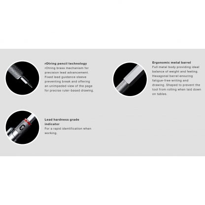Rotring Mechanical pencil 600 Silver 0.5mm - Image 2