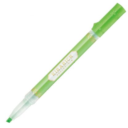 Zebra Kirarich Glitter Highligher - 5 Marker set - Image 7