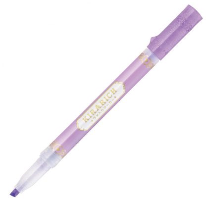 Zebra Kirarich Glitter Highligher - 5 Marker set - Image 9