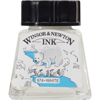 Winsor and Newton Drawing ink 14ml : White