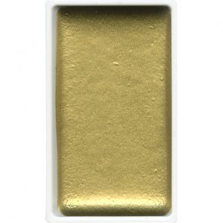 ZIG Kuretake Gansai Tambi Single pan 91 Bluish Gold
