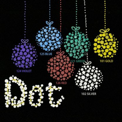 ZIG Kuretake Clean colour DOT Metallic (6/pk) - Image 2