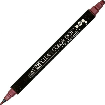 ZIG Kuretake Clean colour DOT Metallic (6/pk) - Image 9