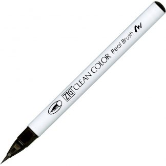 ZIG Kuretake Clean Colour Real Brush Pen 902  Natural Gray