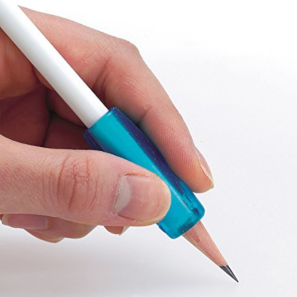 Kutsuwa Japan PUNYU-GRIP Pencil Grip for LEFT Hand 4-Grips 