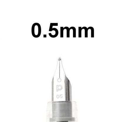 Platinum Preppy Fountain pen Medium nib 0.5mm Black ink - Image 4