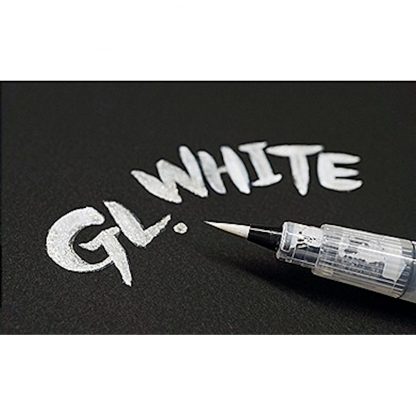 ZIG Kuretake Wink of Stella Brush Pen II GL White - Image 2