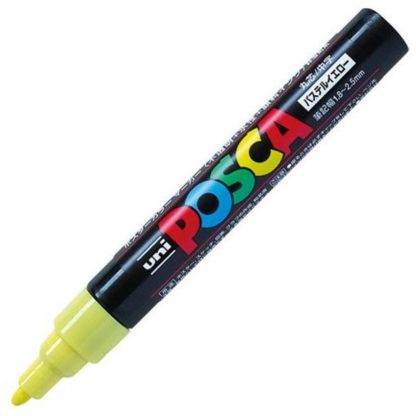 Uniball Posca Marker PC-5M : Pastel Yellow - Image 2