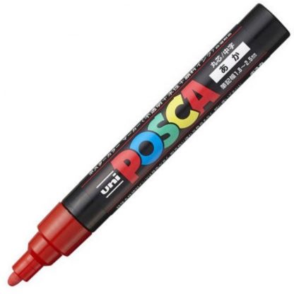 Uniball Posca Marker PC-5M : Red - Image 2