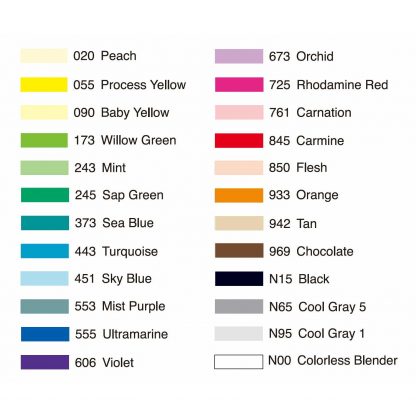 Tombow Dual Brush Pen Basic colour 24 pen set - Image 2