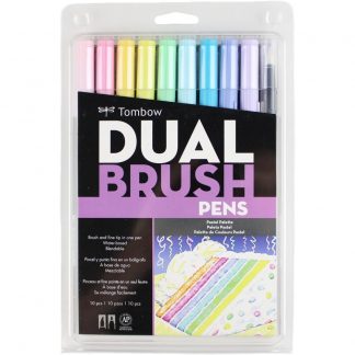 Tombow Dual Brush Pen Pastel colour 10 pen set