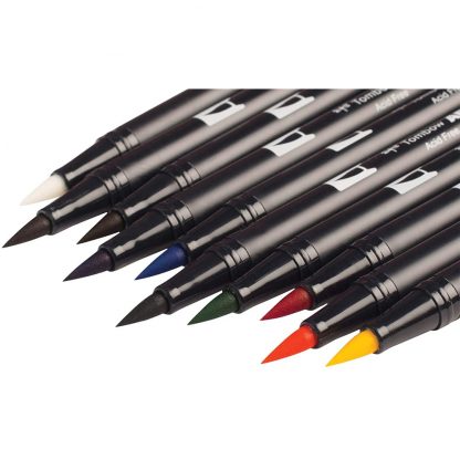 Tombow Dual Brush Pen Primary colour 10 pen set - Image 3