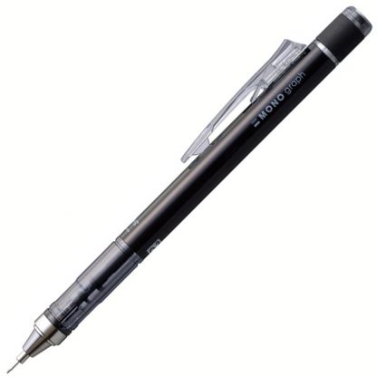 Tombow Mono Graph Mechanical pencil 0.5mm Black barrel