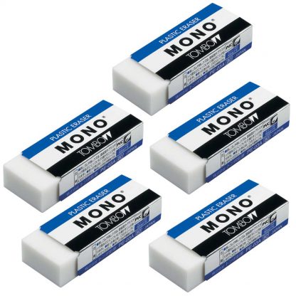 5 pcs of Tombow Mono Eraser PE-03A