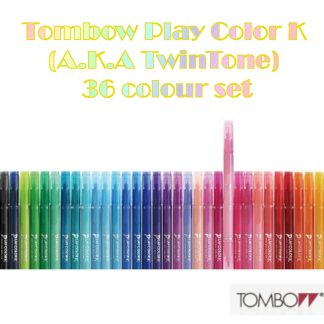 Tombow Play colour K (A.K.A Twintone) 36 pen set