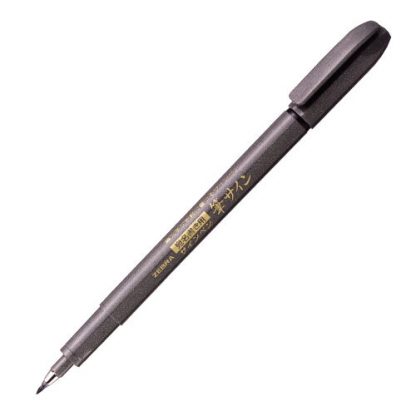 Zebra Zensations (Fude Sign) brush pen: Extra Fine, Fine, Medium pen set - Image 4