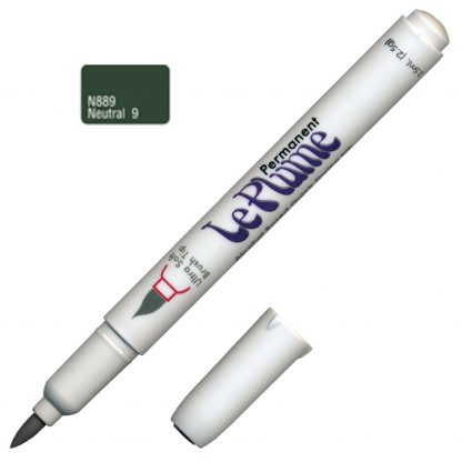 Marvy Le Plume Permanent Assorted colours - 9 Marker pens in a set - Image 10