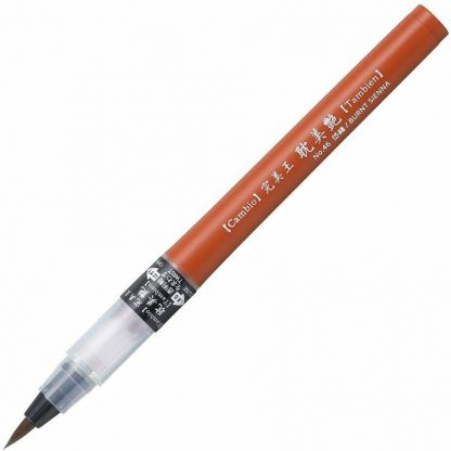 ZIG Kuretake Cambio Tambien 6 colour brush pen set A - Image 7
