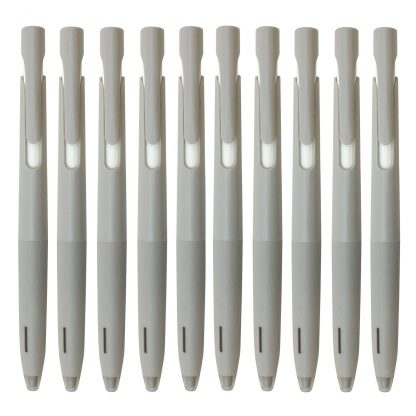 Zebra bLen Ballpoint pen 0.5mm Grey body Black ink  (10/pk)