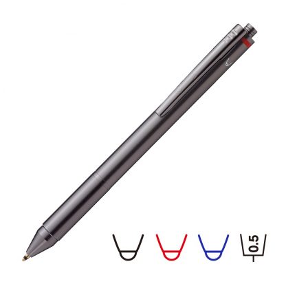 Rotring Quattro 4 in 1 Multi pen (Black, Red, Blue Ballpoint pen with Pencil) - Image 2
