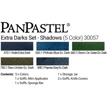PanPastel - Shadows (5 Color) Ref. 30057 - Image 3