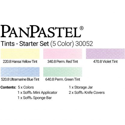 PanPastel Starter Set - Tints (5 Color) Ref. 30052 - Image 3