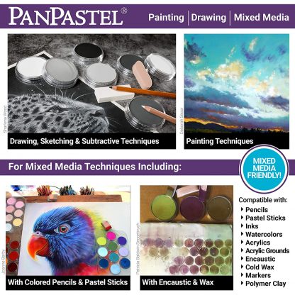 PanPastel Starter Set - Tints (5 Color) Ref. 30052 - Image 4