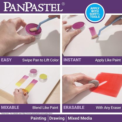 PanPastel Starter Set - Tints (5 Color) Ref. 30052 - Image 5