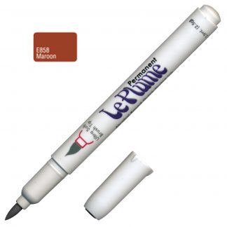 Marvy Le Plume Permanent  : E858 Maroon
