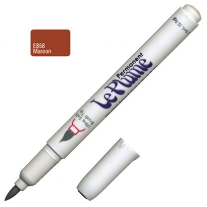 Marvy Le Plume Permanent  : E858 Maroon