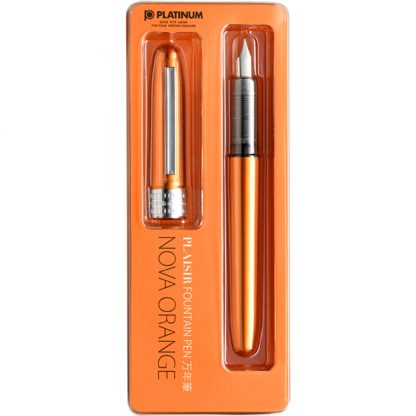 Platinum Plaisir Fountain pen Fine tip 0.3mm : Nova Orange - Image 2