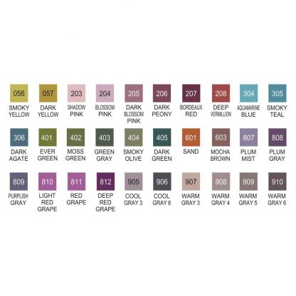 ZIG Clean colour real brush pen: New 30 colour pen set A - Image 2