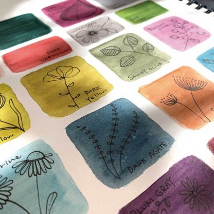 ZIG Clean colour real brush pen: New 30 colour pen set A - Image 6