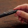 Uniball Jetstream EDGE 3 Multi colour ink pen 0.28mm Black body (Black, Blue and Red ink) - Image 5