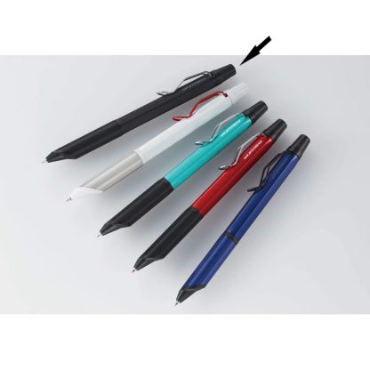 Uniball Jetstream EDGE 3 Multi colour ink pen 0.28mm Black body (Black, Blue and Red ink) - Image 6