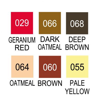 ZIG Clean colour real brush pen 6 colour set : Portrait colour II - Image 2