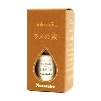 ZIG Kuretake Ink-café metallic ink - Silver - (Lamé no Moto)