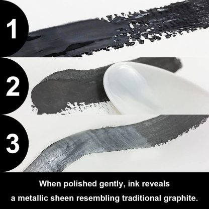 ZIG Kuretake Fluid Graphite 60g - Image 3