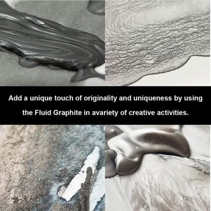 ZIG Kuretake Fluid Graphite 60g - Image 4