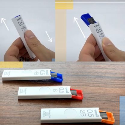 Uniball uni Smudge-Proof Leads 0.3mm HB - Image 5
