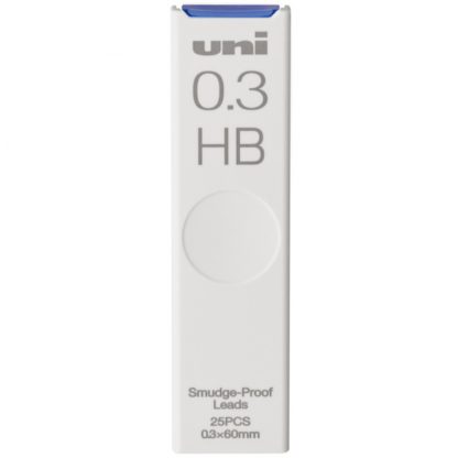 Uniball uni Smudge-Proof Leads 0.3mm HB
