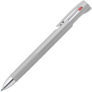 Zebra bLen 3C 3 colour ballpoint pen 0.5mm (Black, Red and Blue colour ink) Grey Barrel