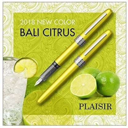 Platinum Plaisir Fountain pen Medium tip 0.5mm : Bali Citrus - Image 3