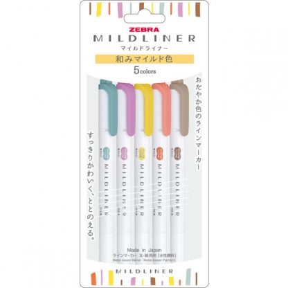 Zebra Mildliner highlighter 35 marker set (New package) - Image 4