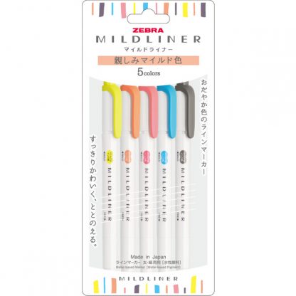 Zebra Mildliner highlighter 35 marker set (New package) - Image 5