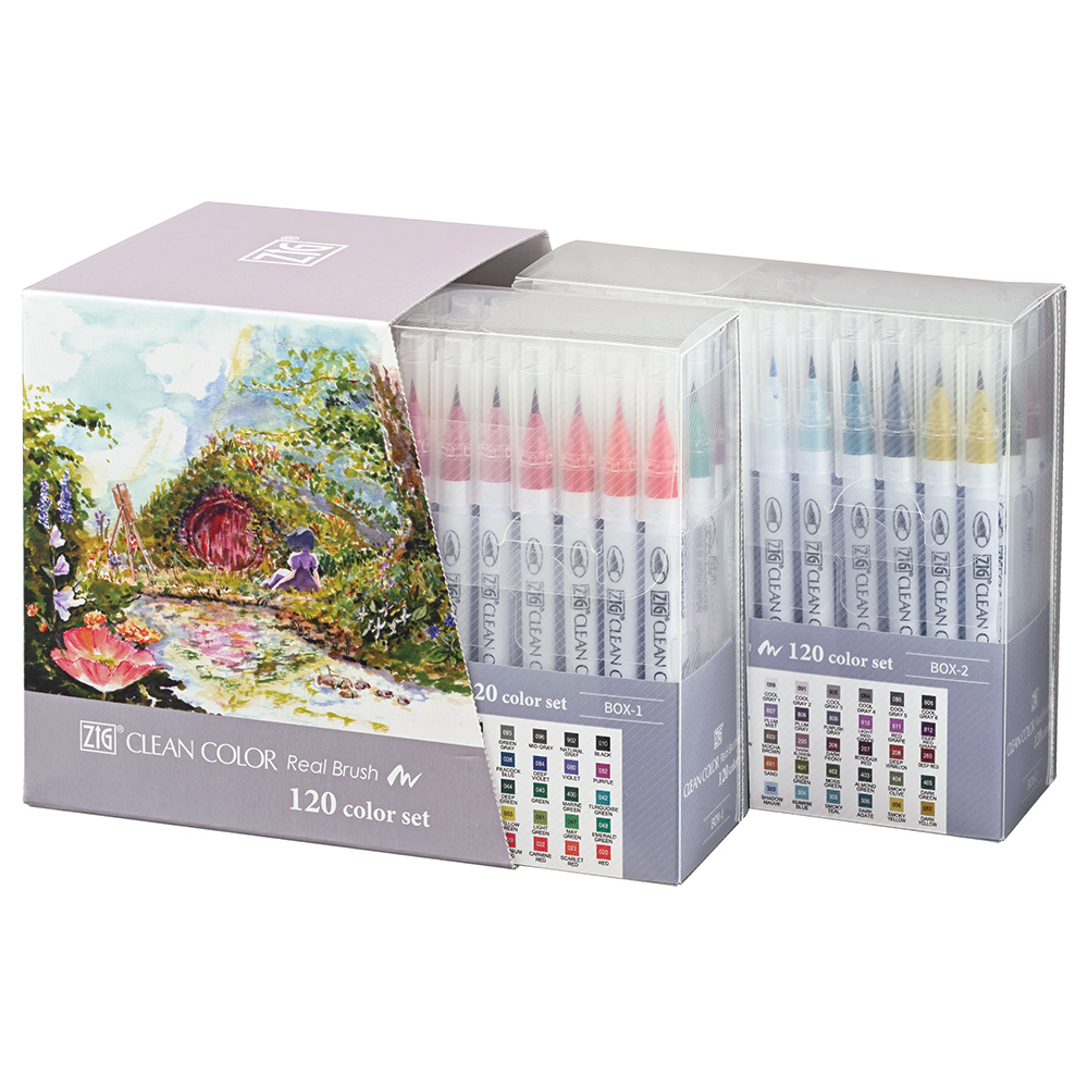 Kuretake Zig Clean Color Dot Pen 2022 Colours Individual -  Australia