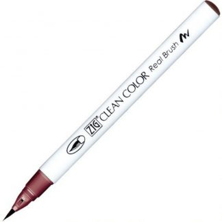 ZIG Kuretake Clean Colour Real Brush Pen  206  Dark Peony
